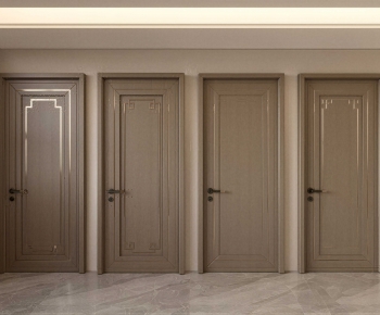 New Chinese Style Single Door-ID:351200101