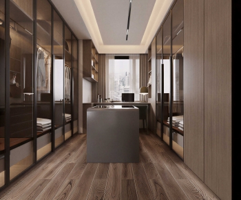 Modern Clothes Storage Area-ID:746200118