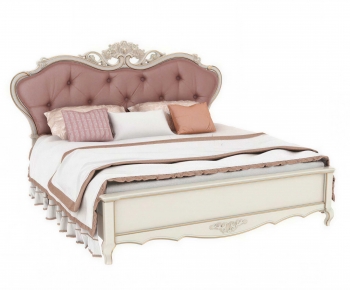 European Style Double Bed-ID:663573038