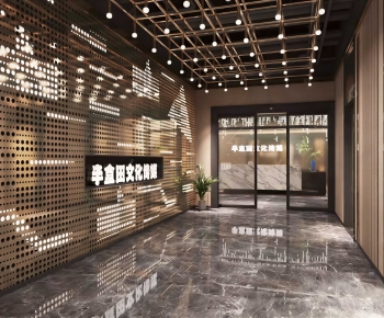 Modern Office Reception Desk-ID:347474108