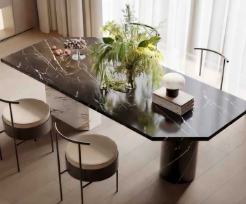 Modern Dining Table And Chairs-ID:423413049