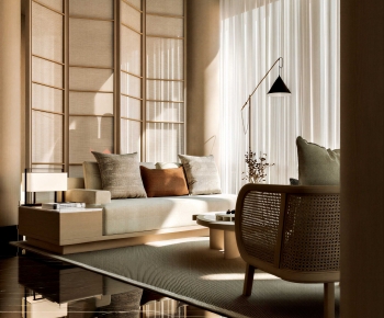 Japanese Style A Living Room-ID:101289734