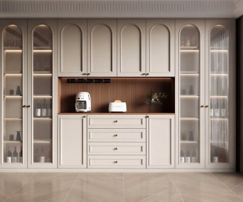 French Style Wine Cabinet-ID:689023975