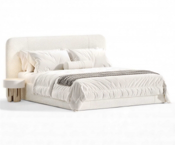 Modern Double Bed-ID:643835071