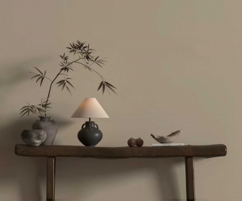 Wabi-sabi Style Console-ID:570617915