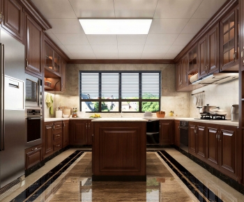 American Style The Kitchen-ID:591568999