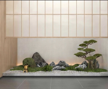 New Chinese Style Plant Landscaping-ID:372191914