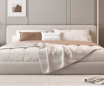 Modern Double Bed-ID:226767061