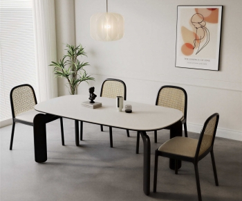 Modern Dining Table And Chairs-ID:341691976