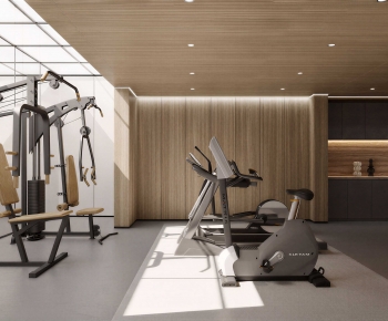 Modern Home Fitness Room-ID:939759028