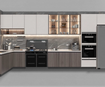 Modern Kitchen Cabinet-ID:667222029