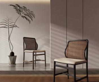 Wabi-sabi Style Lounge Chair-ID:652422901