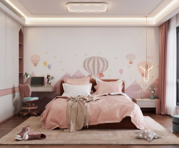 Modern Girl's Room Daughter's Room-ID:337327006