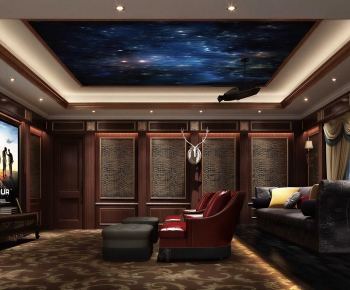 Classical Style Audiovisual Room-ID:782449016