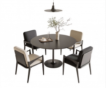 Modern Dining Table And Chairs-ID:783155922