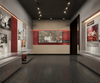 Modern Exhibition Hall-ID:889436965