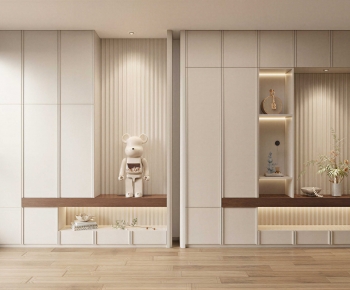 French Style Shoe Cabinet-ID:229321007