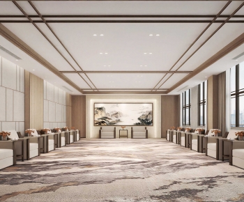 New Chinese Style Reception Room-ID:974387885