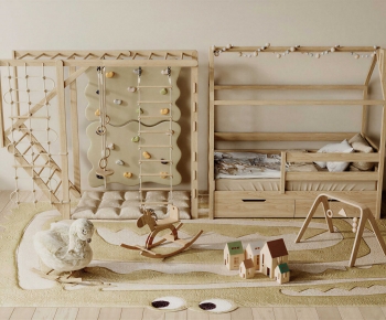 Modern Child's Bed-ID:958127981