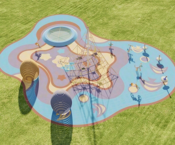 Modern Park Landscape-ID:918028126