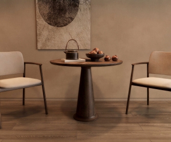 Wabi-sabi Style Leisure Table And Chair-ID:437105898