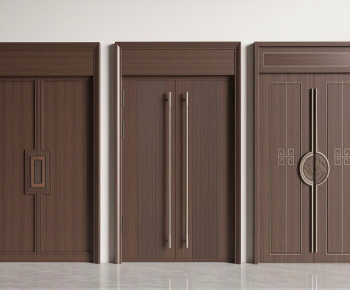 New Chinese Style Double Door-ID:835850001