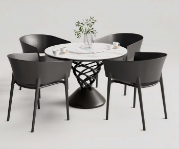Modern Dining Table And Chairs-ID:692244054