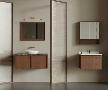 Modern Bathroom Cabinet-ID:633265025