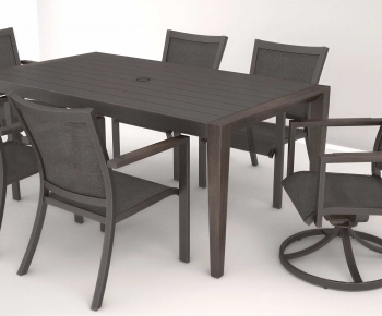 Modern Dining Table And Chairs-ID:604989058