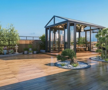 New Chinese Style Terrace-ID:185836086