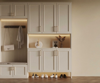 American Style Shoe Cabinet-ID:278765925