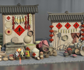 Chinese Style Garden-ID:903711083