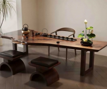 New Chinese Style Tea Tables And Chairs-ID:107561119