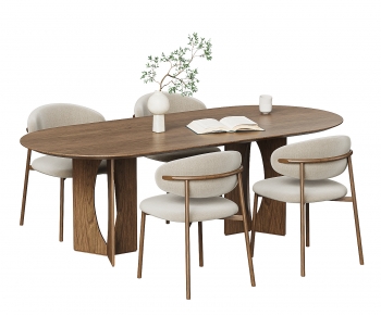 Modern Dining Table And Chairs-ID:788430937