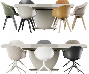 Modern Dining Table And Chairs-ID:202337031