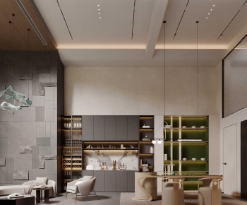 Modern Dining Room-ID:740701915