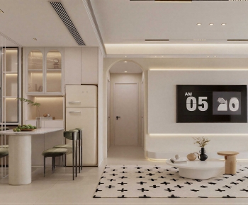 Modern A Living Room-ID:407594928