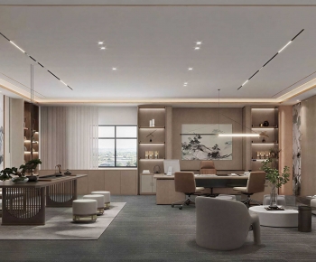 Modern Manager's Office-ID:509998082