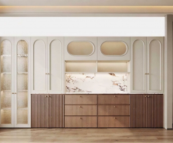 Simple European Style Wine Cabinet-ID:362656123