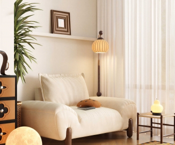 Modern Single Sofa-ID:556499967