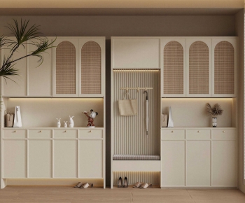 French Style Shoe Cabinet-ID:447659977