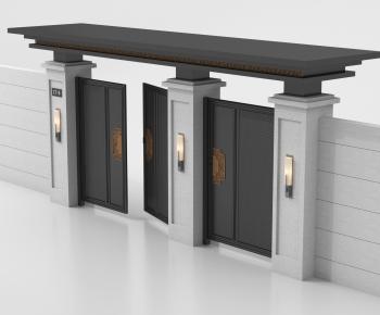 New Chinese Style Gate-ID:685520252