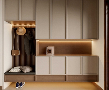 Modern Shoe Cabinet-ID:132170924