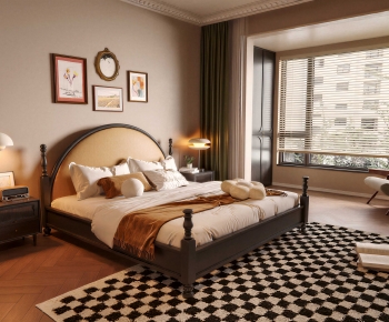 French Style Double Bed-ID:652792931