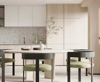 Modern Dining Table And Chairs-ID:464052928