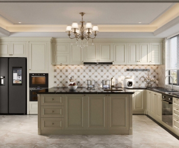 American Style Open Kitchen-ID:189107893