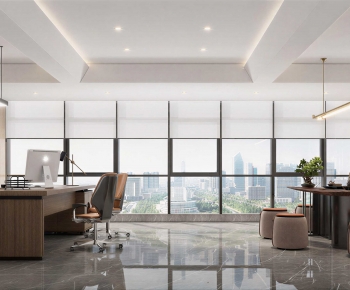 New Chinese Style Manager's Office-ID:935017119