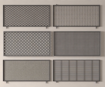 Modern Metal Screen Partition-ID:163271902