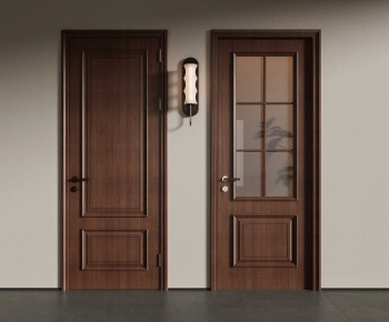 French Style Single Door-ID:380740882