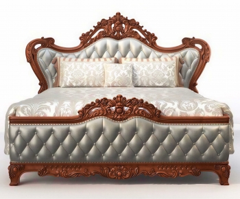 European Style Double Bed-ID:708966023